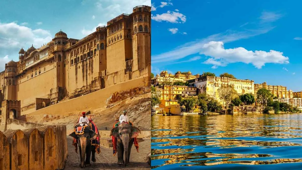 Rajasthan Royal Escape โ Jaipur & Udaipur Heritage Journey